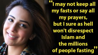 Pakistani actress Ushna Shah attacks people who fake being religious during Ramzan in Facebook post Pakistani actress Ushna Shah attacks people who fake being religious during Ramzan in Facebook post