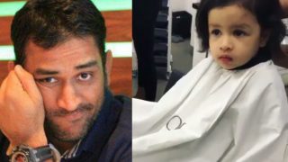 MS Dhoni's daughter Ziva's haircut video takes spotlight away from dad's embarrassing salary details revelation by Lalit Modi! MS Dhoni's daughter Ziva's haircut video takes spotlight away from dad's embarrassing salary details revelation by Lalit Modi!