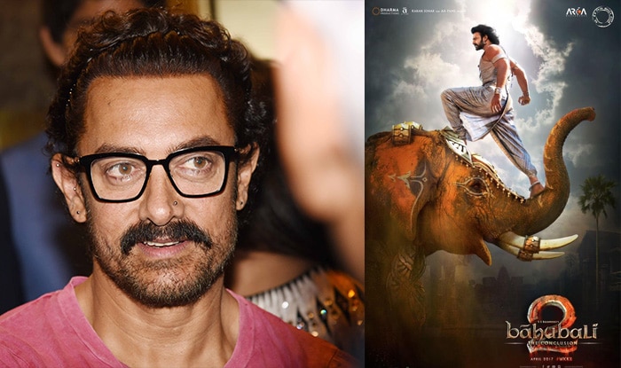 Image result for aamir khan with Baahubali 2