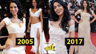 Mallika Sherawat at Cannes Film Festival 2017 is pure class, a stark transformation from cleavage show in 2005! See pictures Mallika Sherawat at Cannes Film Festival 2017 is pure class, a stark transformation from cleavage show in 2005! See pictures