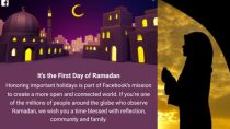 Ramadan Mubarak Wishes! Facebook celebrates first day of holy month of Ramzan 2017 with a beautiful message