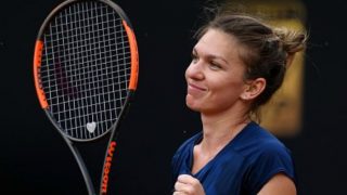 Simona Halep knocks out Kiki Bertens to reach Italian Open final Simona Halep knocks out Kiki Bertens to reach Italian Open final