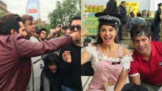 Work hard, party harder: Varun Dhawan, Jacqueline Fernandes and David Dhawan made the most of Judwaa 2 London schedule (view pics) Work hard, party harder: Varun Dhawan, Jacqueline Fernandes and David Dhawan made the most of Judwaa 2 London schedule (view pics)