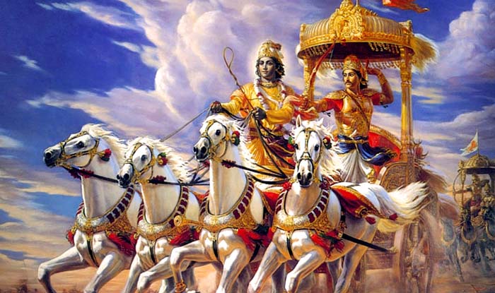 Image result for Krishna in “Mahabharata”