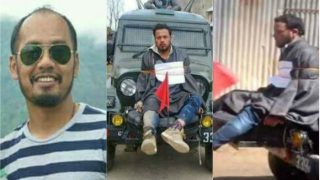Major Nitin Leetul Gogoi, awarded by Army Chief, justifies his decision to use a protester as a human shield Major Nitin Leetul Gogoi, awarded by Army Chief, justifies his decision to use a protester as a human shield
