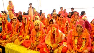 Madhya Pradesh school teachers asked to serve food at mass wedding Madhya Pradesh school teachers asked to serve food at mass wedding