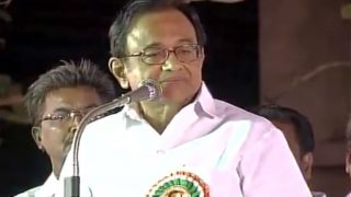 P Chidambaram gets emotional, says Rajiv Gandhi was assassinated for being a 'messenger of peace' P Chidambaram gets emotional, says Rajiv Gandhi was assassinated for being a 'messenger of peace'