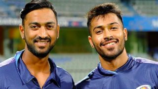 IPL 2017: Hardik Pandya and Krunal Pandya involved in a fight? Well, their Twitter conversation suggests so! IPL 2017: Hardik Pandya and Krunal Pandya involved in a fight? Well, their Twitter conversation suggests so!