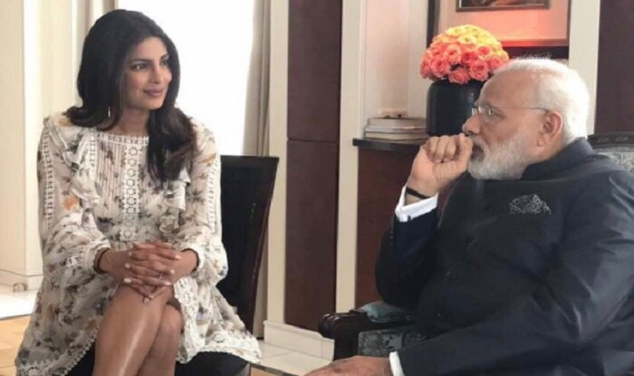 Image result for priyanka chopra met modi dress