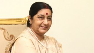 Sushma Swaraj shows her witty side again, tweets will help Indians even if they are stuck on Mars Sushma Swaraj shows her witty side again, tweets will help Indians even if they are stuck on Mars