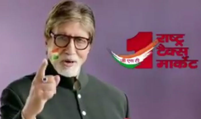 Congress asks Amitabh to withdraw from GST ad