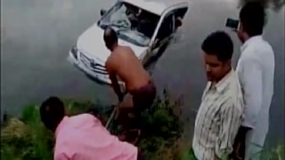 Uttar Pradesh: Ten killed after car plunges into river in Mathura Uttar Pradesh: Ten killed after car plunges into river in Mathura