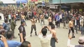 Darjeeling unrest: GJM supporters undertake 'Tubelight' rally, burn 2011 GTA accord Darjeeling unrest: GJM supporters undertake 'Tubelight' rally, burn 2011 GTA accord
