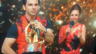 Nach Baliye 8 winner: Divyanka Tripathi and Vivek Dahiya win the trophy - view pic Nach Baliye 8 winner: Divyanka Tripathi and Vivek Dahiya win the trophy - view pic