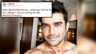 R Madhavan shares a shower selfie, makes Dia Mirza and other women go weak in the knees! R Madhavan shares a shower selfie, makes Dia Mirza and other women go weak in the knees!