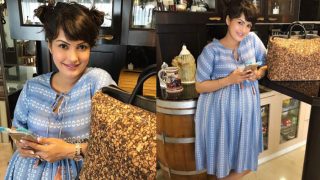 Nisha Rawal is looking super cute in ponytails and flaunts her baby bump like never before! (View Picture) Nisha Rawal is looking super cute in ponytails and flaunts her baby bump like never before! (View Picture)