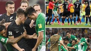 Confederation Cup 2017: Huge brawl at last-minute spoils Mexico's 2-1 win over New Zealand Confederation Cup 2017: Huge brawl at last-minute spoils Mexico's 2-1 win over New Zealand