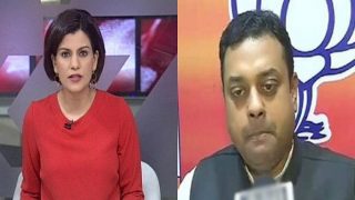 NDTV journalist Nidhi Razdan throws BJP spokesperson Sambit Patra out of show over defamatory statement (Watch video) NDTV journalist Nidhi Razdan throws BJP spokesperson Sambit Patra out of show over defamatory statement (Watch video)