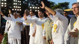 Opposition unites at DMK chief Karunanidhi's 94th birthday, speculation over presidential poll mounts Opposition unites at DMK chief Karunanidhi's 94th birthday, speculation over presidential poll mounts