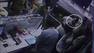 Uttar Pradesh police beat Agra Hotel staff, CCTV video goes viral (Watch) Uttar Pradesh police beat Agra Hotel staff, CCTV video goes viral (Watch)
