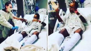 US teenager dancing in hospital bed after successful heart transplant surgery goes viral (Watch Video) US teenager dancing in hospital bed after successful heart transplant surgery goes viral (Watch Video)