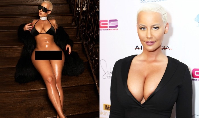 Amber Rose Poses Bottomless on Instagram — NSFW