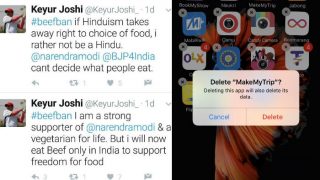 #BoycottMakeMyTrip trends on Twitter: After Snapdeal & Sonu Sood, travel portal MakeMyTrip faces ire of ignorant Twitter trolls #BoycottMakeMyTrip trends on Twitter: After Snapdeal & Sonu Sood, travel portal MakeMyTrip faces ire of ignorant Twitter trolls
