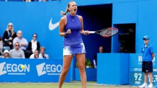 Petra Kvitova sends Wimbledon warning with Birmingham title Petra Kvitova sends Wimbledon warning with Birmingham title