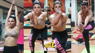 Rakhi Sawant feels Hot Yoga is better than Baba Ramdev's Traditional Yoga! See Pictures of actress gearing up for International Yoga Day 2017 Rakhi Sawant feels Hot Yoga is better than Baba Ramdev's Traditional Yoga! See Pictures of actress gearing up for International Yoga Day 2017