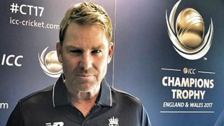 Shane Warne honours Sourav Ganguly's bet, wears England jersey Shane Warne honours Sourav Ganguly's bet, wears England jersey
