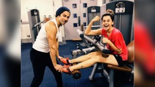 Judwaa 2 co-stars Varun Dhawan and Taapsee Pannu are Bollywood's latest workout buddies Judwaa 2 co-stars Varun Dhawan and Taapsee Pannu are Bollywood's latest workout buddies