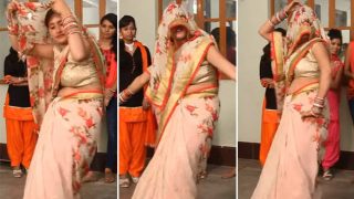 Bride Dancing to Bhaan ka Rola Song in Ghunghat is Breaking the Internet! (Watch Video) Bride Dancing to Bhaan ka Rola Song in Ghunghat is Breaking the Internet! (Watch Video)