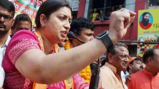 Sonia Gandhi’s Speech on Quit India Movement Lacked Passion and Vision, Says Smriti Irani Sonia Gandhi’s Speech on Quit India Movement Lacked Passion and Vision, Says Smriti Irani
