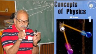 Professor HC Verma, author of Concepts of Physics retired after 38 years of teaching, tributes pour in from former Physics students on social media Professor HC Verma, author of Concepts of Physics retired after 38 years of teaching, tributes pour in from former Physics students on social media