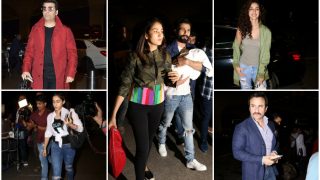 IIFA 2017: Saif Ali Khan With Kids Sara And Ibrahim, Shahid Kapoor With Mira And Misha, Disha Patani, Karan Johar Head To New York City! IIFA 2017: Saif Ali Khan With Kids Sara And Ibrahim, Shahid Kapoor With Mira And Misha, Disha Patani, Karan Johar Head To New York City!