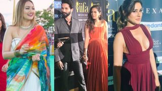 IIFA 2017 Green Carpet: Shahid Kapoor - Mira Rajput, Sonakshi Sinha, Nargis Fakhri Enthrall Us With Their Stunning Appearances IIFA 2017 Green Carpet: Shahid Kapoor - Mira Rajput, Sonakshi Sinha, Nargis Fakhri Enthrall Us With Their Stunning Appearances