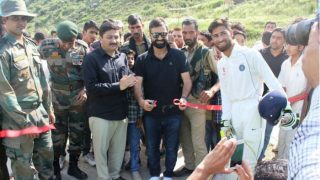 Parvez Rasool Inaugurates Army Sponsored Cricket Academy in Jammu And Kashmir's Banihal District Parvez Rasool Inaugurates Army Sponsored Cricket Academy in Jammu And Kashmir's Banihal District