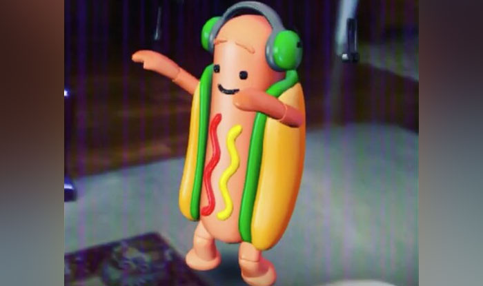 dancing hot dog toy