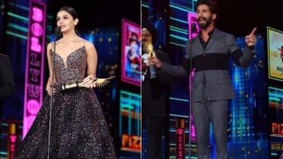 IIFA 2017: Here's How Shahid Kapoor And Alia Bhatt Decided To Celebrate Their Victory - Watch Video IIFA 2017: Here's How Shahid Kapoor And Alia Bhatt Decided To Celebrate Their Victory - Watch Video