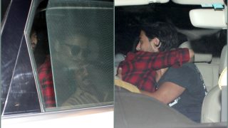 Shruti Haasan, Boyfriend Michael Corsale Throw Caution To The Wind And Give Shutterbugs Some Cute, Lovey-Dovey Pics Shruti Haasan, Boyfriend Michael Corsale Throw Caution To The Wind And Give Shutterbugs Some Cute, Lovey-Dovey Pics