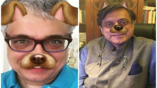AIB Controversy: Shashi Tharoor, Derek O'Brien Post Snapchat Dog-Filtered Pictures AIB Controversy: Shashi Tharoor, Derek O'Brien Post Snapchat Dog-Filtered Pictures