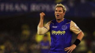 Shane Warne to coach Rajasthan Royals in IPL 2018: Report Shane Warne to coach Rajasthan Royals in IPL 2018: Report