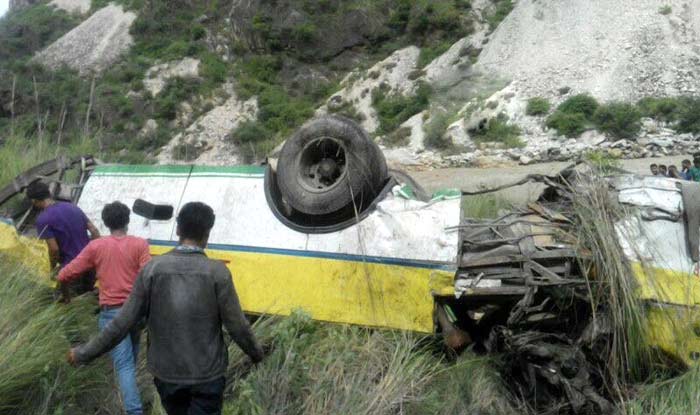 Himachal Pradesh: Over 28 dead as bus rolls down gorge at Khanetri