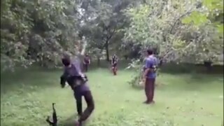 Kashmir: Terrorists Play Cricket with 'AK47' as Wicket; Watch Video Kashmir: Terrorists Play Cricket with 'AK47' as Wicket; Watch Video