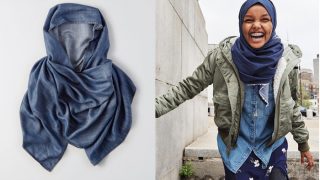 American Eagle Introduces Denim Hijab Along With Model Halima Aden American Eagle Introduces Denim Hijab Along With Model Halima Aden