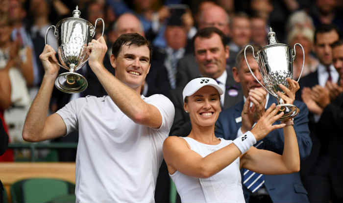 Jamie Murray Martina Hingis win Wimbledon mixed-doubles title