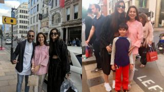Sonam Kapoor and Anand Ahuja hangout with Juhi Chawla in London (View pics) Sonam Kapoor and Anand Ahuja hangout with Juhi Chawla in London (View pics)