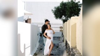 Esha Deol And Bharat Takhtani's Maternity Photoshoot From Their Grecian Babymoon Is Pure Magic - View Pics Esha Deol And Bharat Takhtani's Maternity Photoshoot From Their Grecian Babymoon Is Pure Magic - View Pics