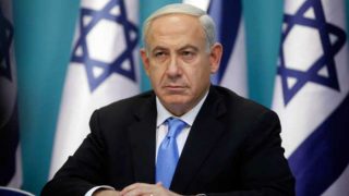 Hundreds rally in support of Israel's Netanyahu Hundreds rally in support of Israel's Netanyahu