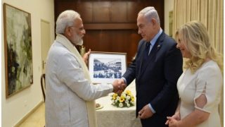 Prime Minister Narendra Modi Wishes Israel Prime Minister Benjamin Netanyahu on Rosh Hashanah Prime Minister Narendra Modi Wishes Israel Prime Minister Benjamin Netanyahu on Rosh Hashanah